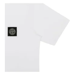 T-Shirt à Manches Courtes en Jersey de Coton 30/1 pour Enfant