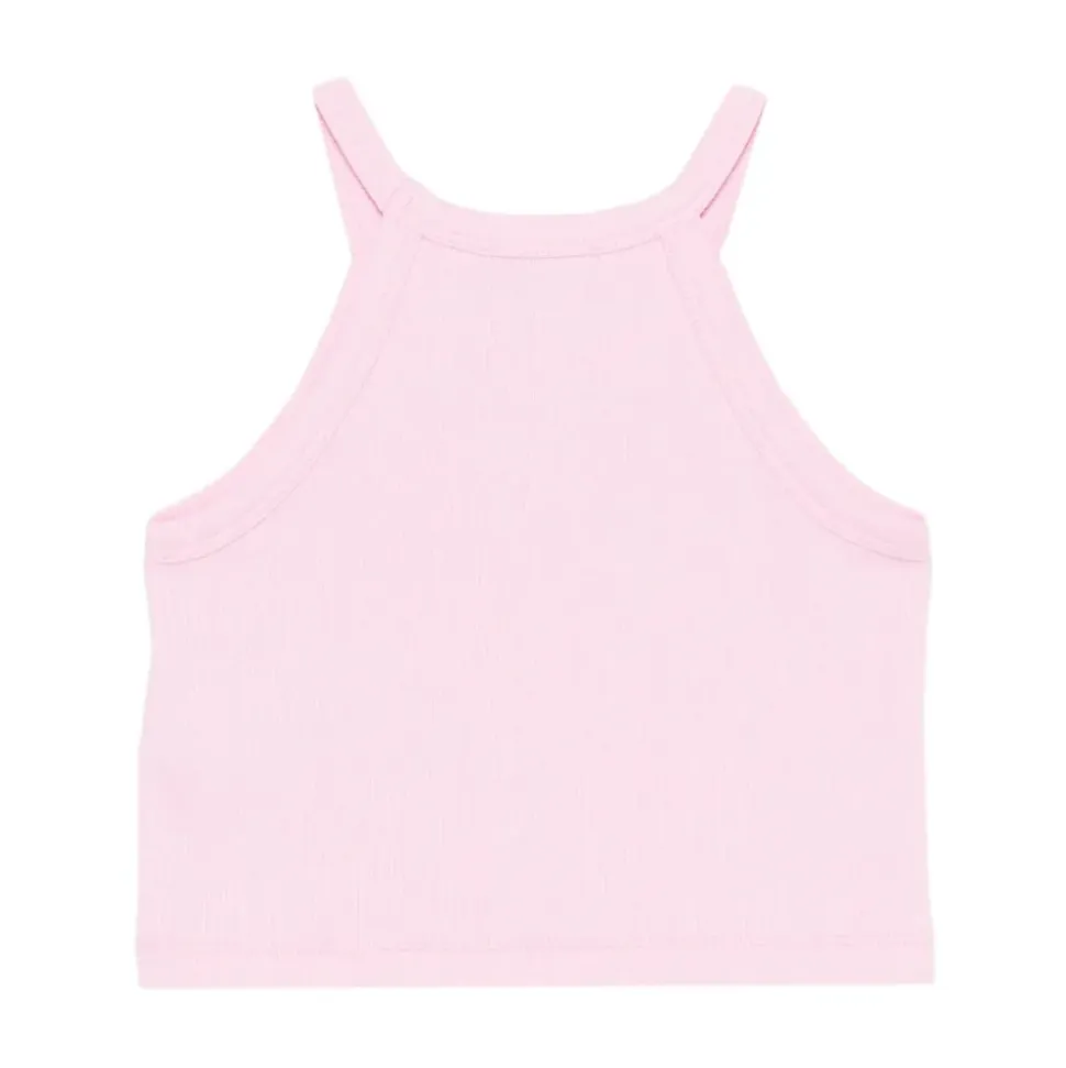 T-shirt Ras du Cou avec Broderie d'Ours en Peluche