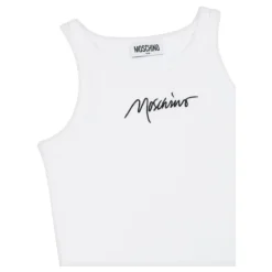 T-shirt sans manches côtelé