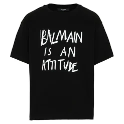 T-shirt slogan en coton