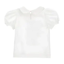 T-shirt à Volants et Imprimé Fraise