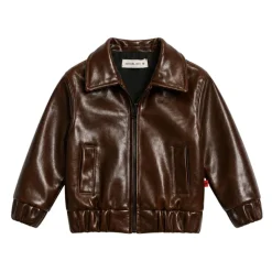 Veste aspect cuir