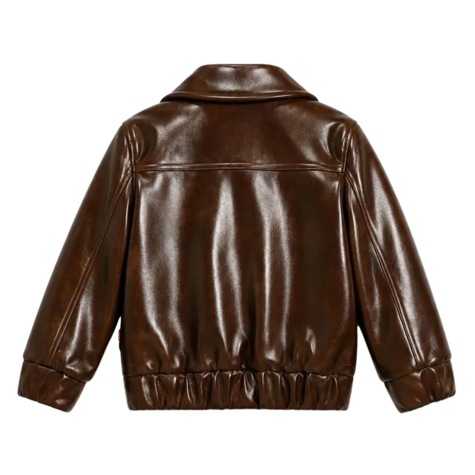 Veste aspect cuir