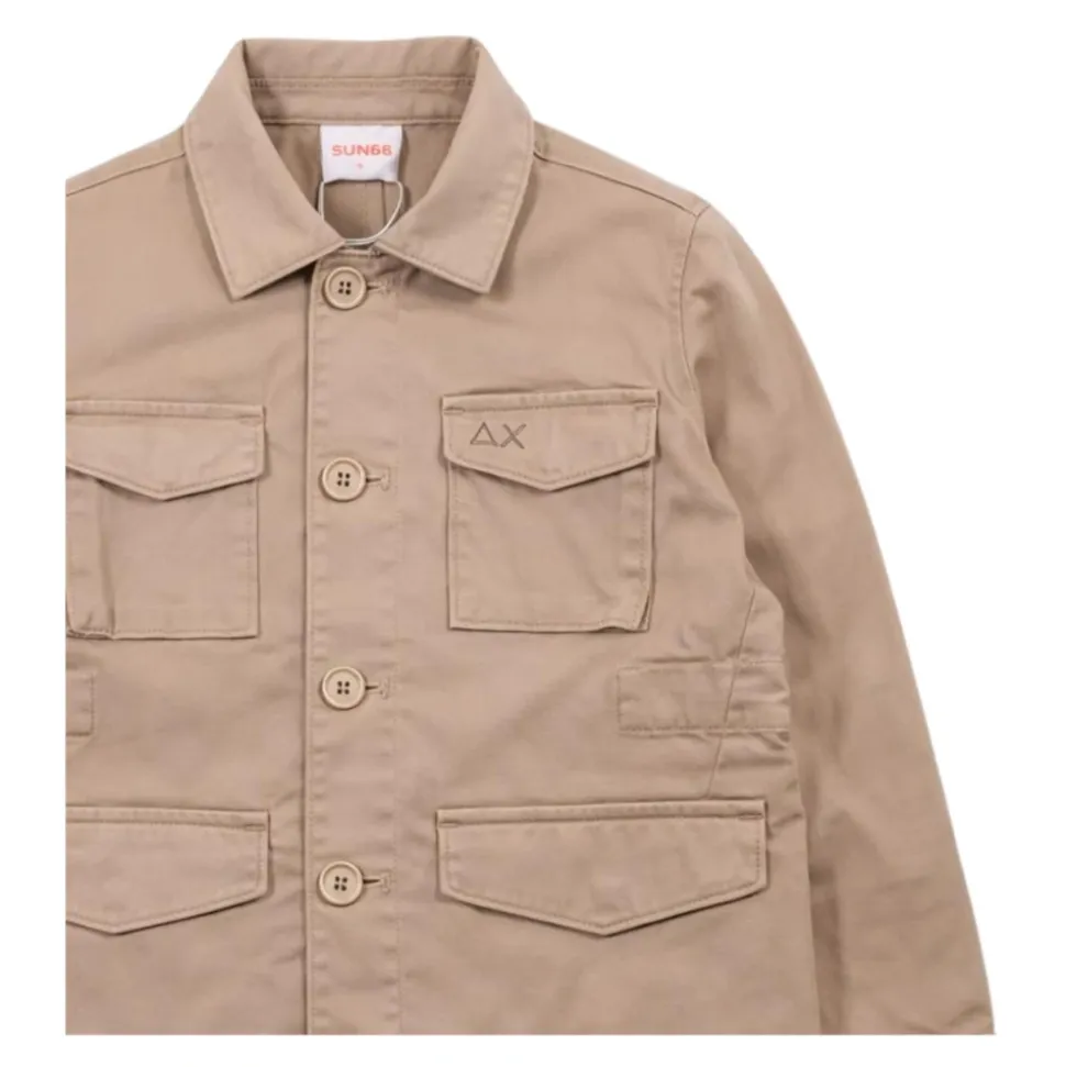 Veste Beige en Coton
