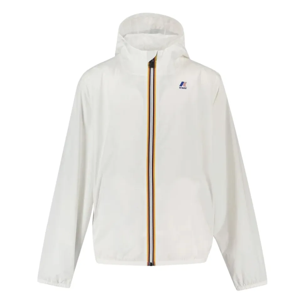 Veste Blanche Coupe-Vent Imperméable pour Enfants