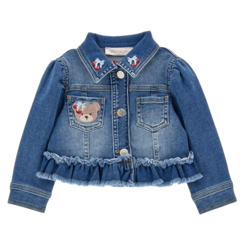 Veste Bleue Bébé Fille