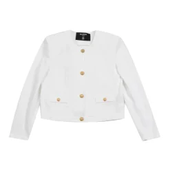 Veste boutonnée en coton