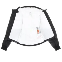 Veste à capuche en synthétique Noir/Blanc