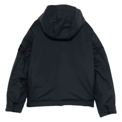 Veste à capuche et poches à rabat