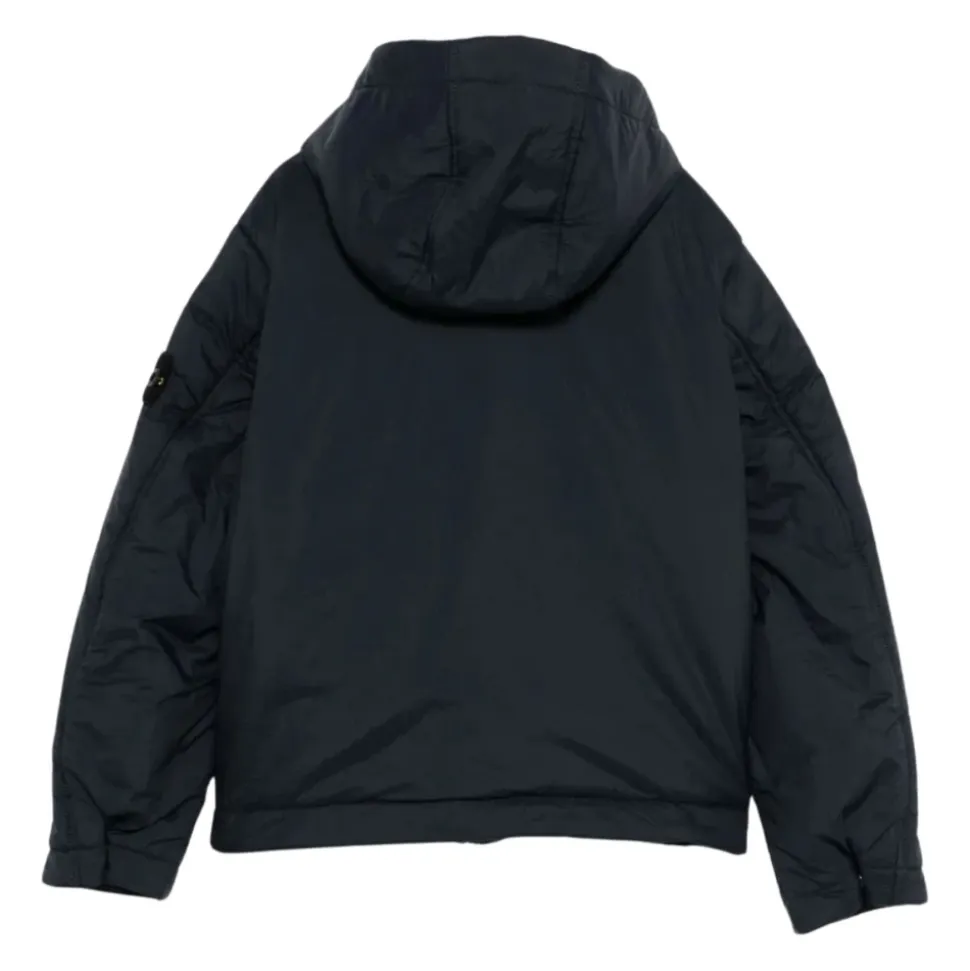Veste à capuche et poches à rabat