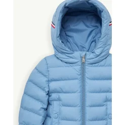 Veste à capuche garnie de duvet