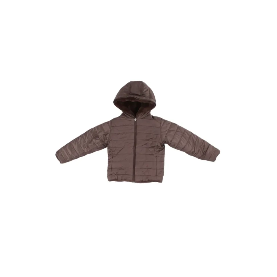 Veste à capuche réversible