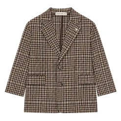 Veste à carreaux