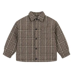 Veste à carreaux