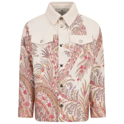 Veste chemise imprimé cachemire