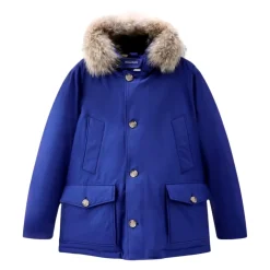 Veste d`hiver bleu électrique