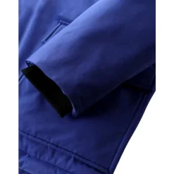Veste d`hiver bleu électrique