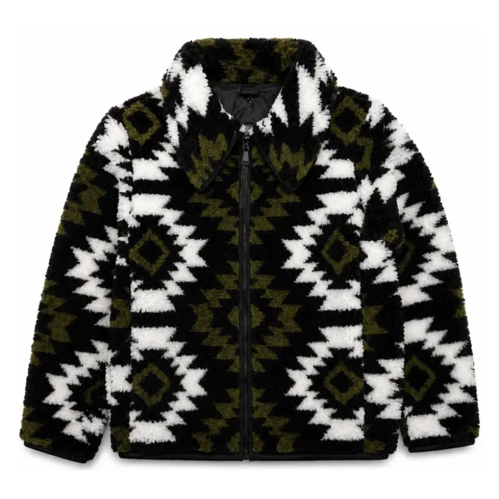 Veste effet sherpa