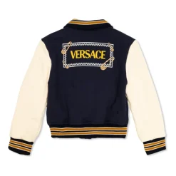 Veste en coton avec logo brodé