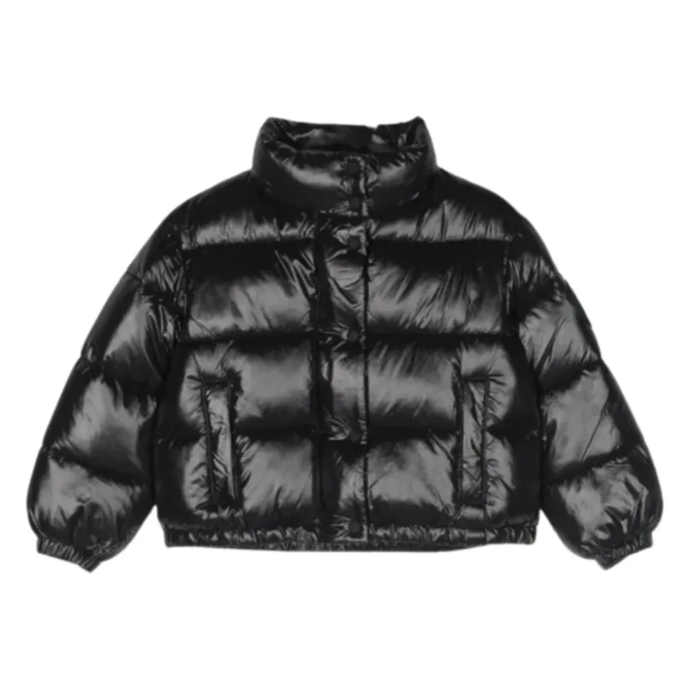 Veste Enfant Noire Matelassée