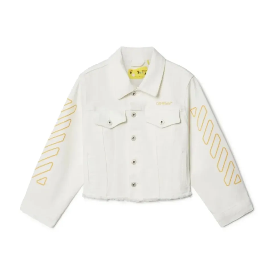 Veste en jean diagonale Bookish