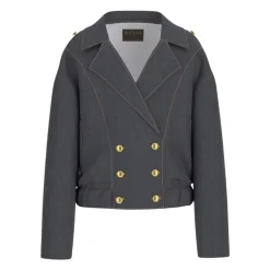 Veste en jean Lurex