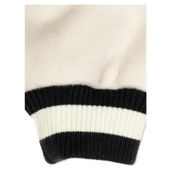 Veste en laine avec capuche