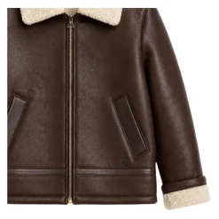 Veste en peau de mouton 4530MARRONE