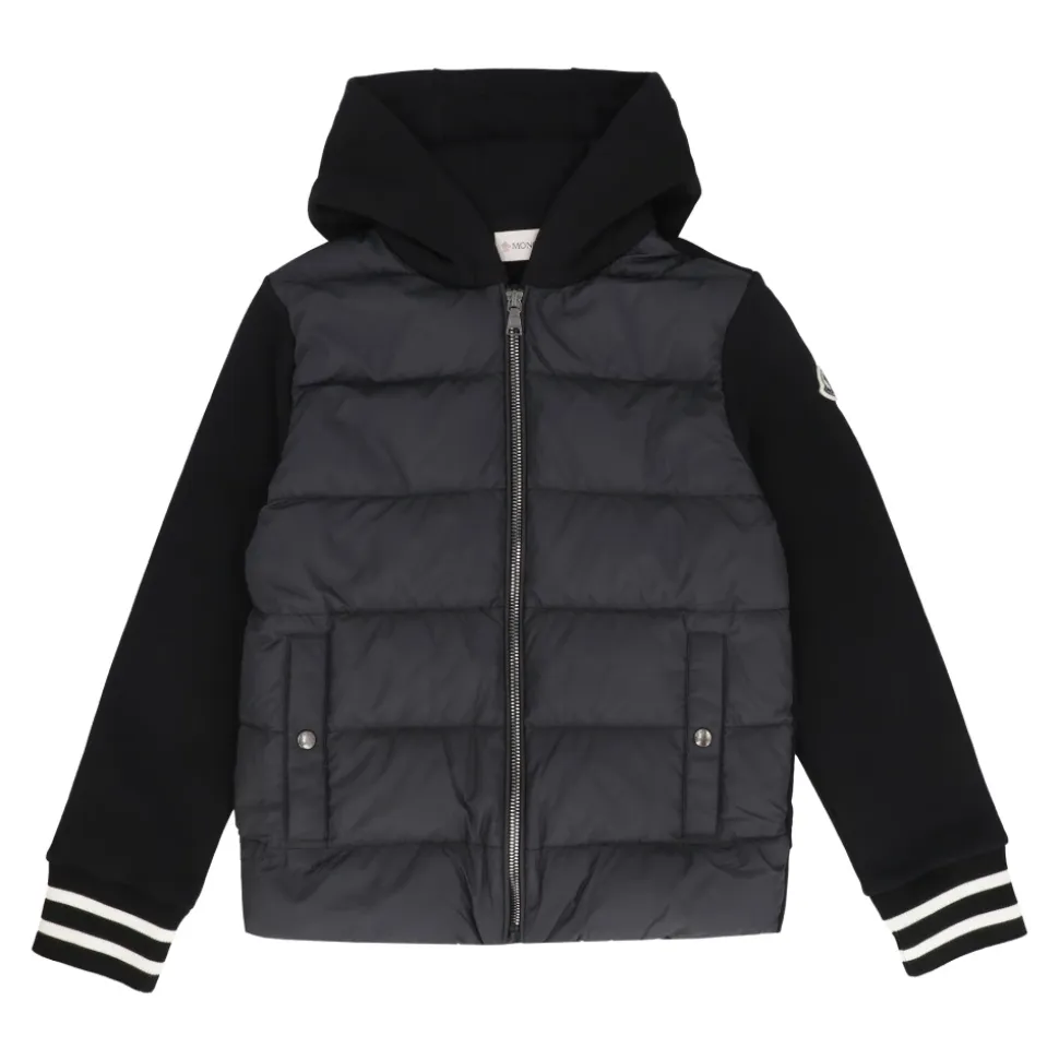 Veste en polaire avec empiècement rembourré
