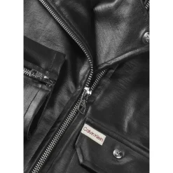 Veste en similicuir
