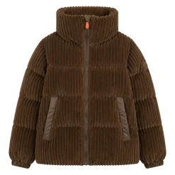 Veste en velours côtelé rayé