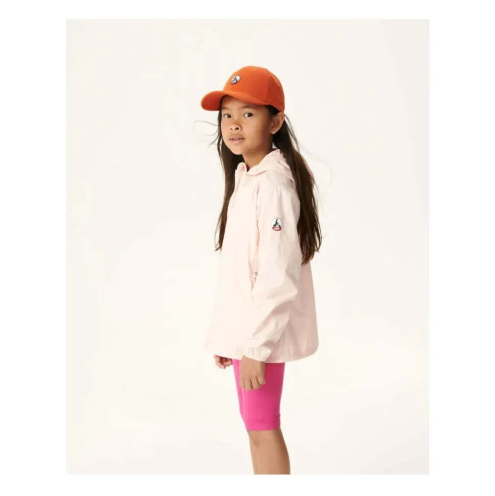 Veste Imperméable à Capuche - Tons Roses