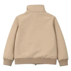 Veste Imperméable à Col Haut