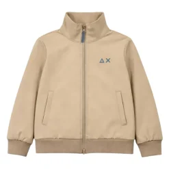 Veste Imperméable à Col Haut