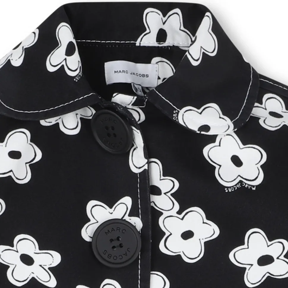 Veste imprimée à boutons