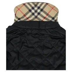 Veste matelassée à carreaux vintage