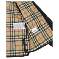 Veste matelassée à carreaux vintage