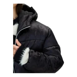 Veste Noire en Laine d'Alpaga