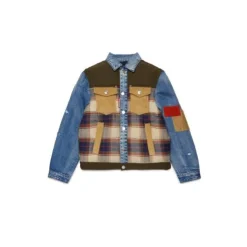 Veste à patchs