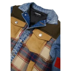 Veste à patchs