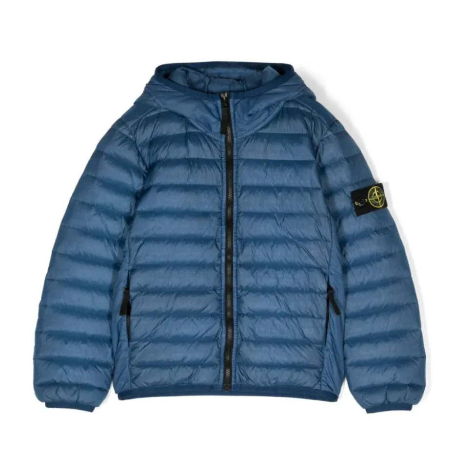 Veste Rembourrée à Capuche Logo