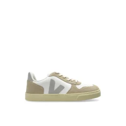 V-10 Laces Leather Sneakers