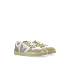V-10 Laces Leather Sneakers
